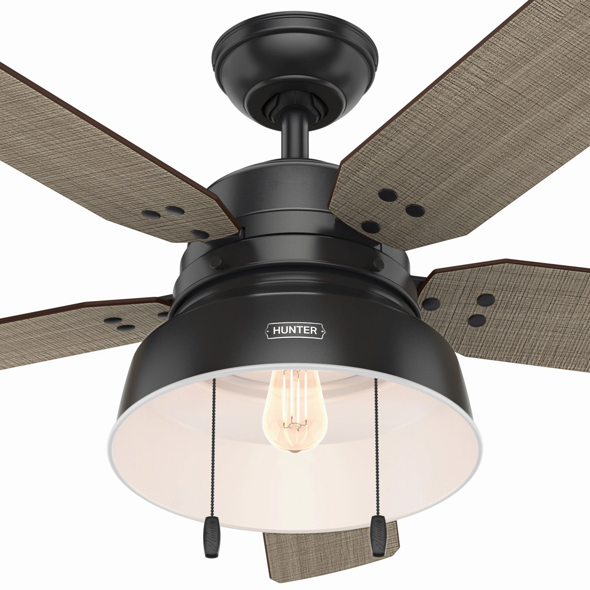 Mill Valley 52"Ceiling Fan Matte Black