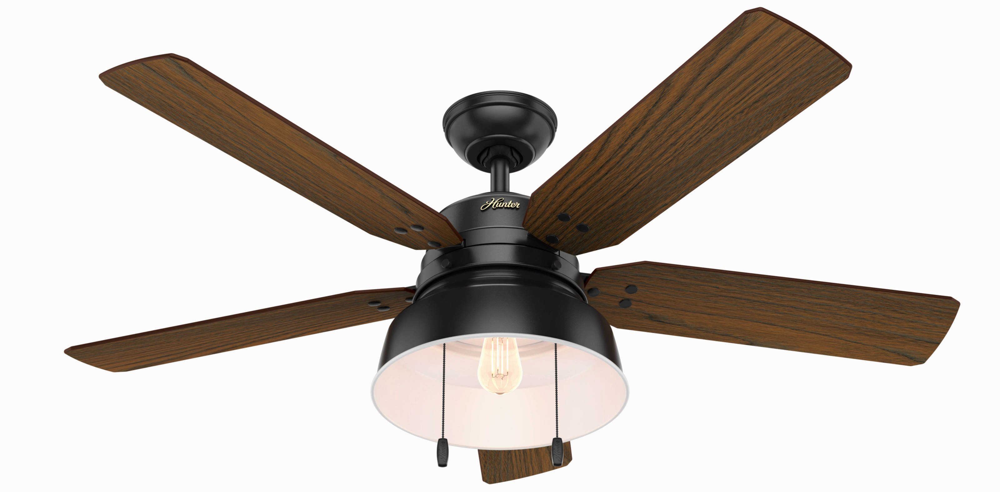 Mill Valley 52"Ceiling Fan Matte Black