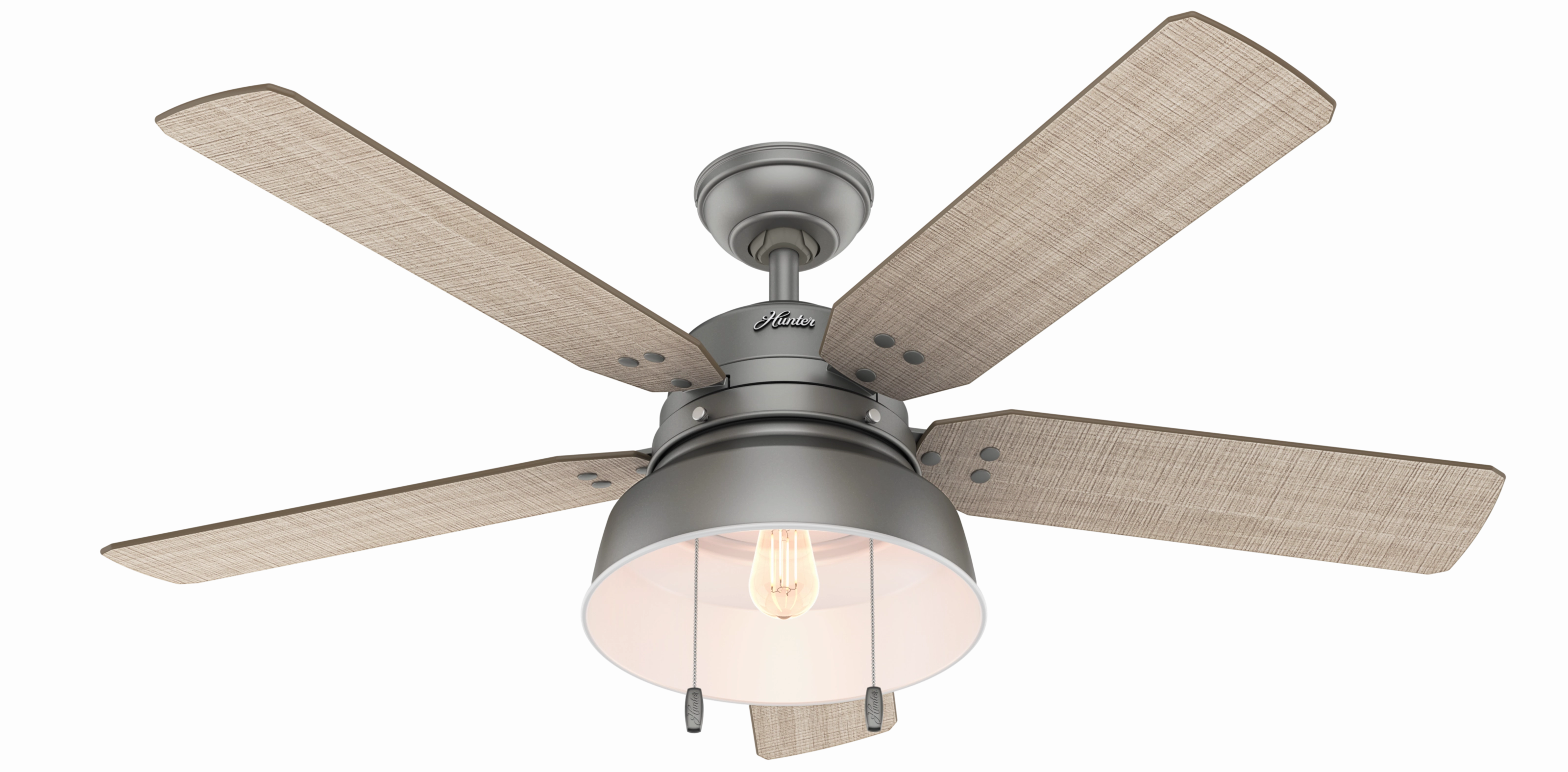 Mill Valley 52"Ceiling Fan Matte Silver