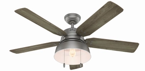 Mill Valley 52"Ceiling Fan Matte Silver modern medium fans for everyday cooling