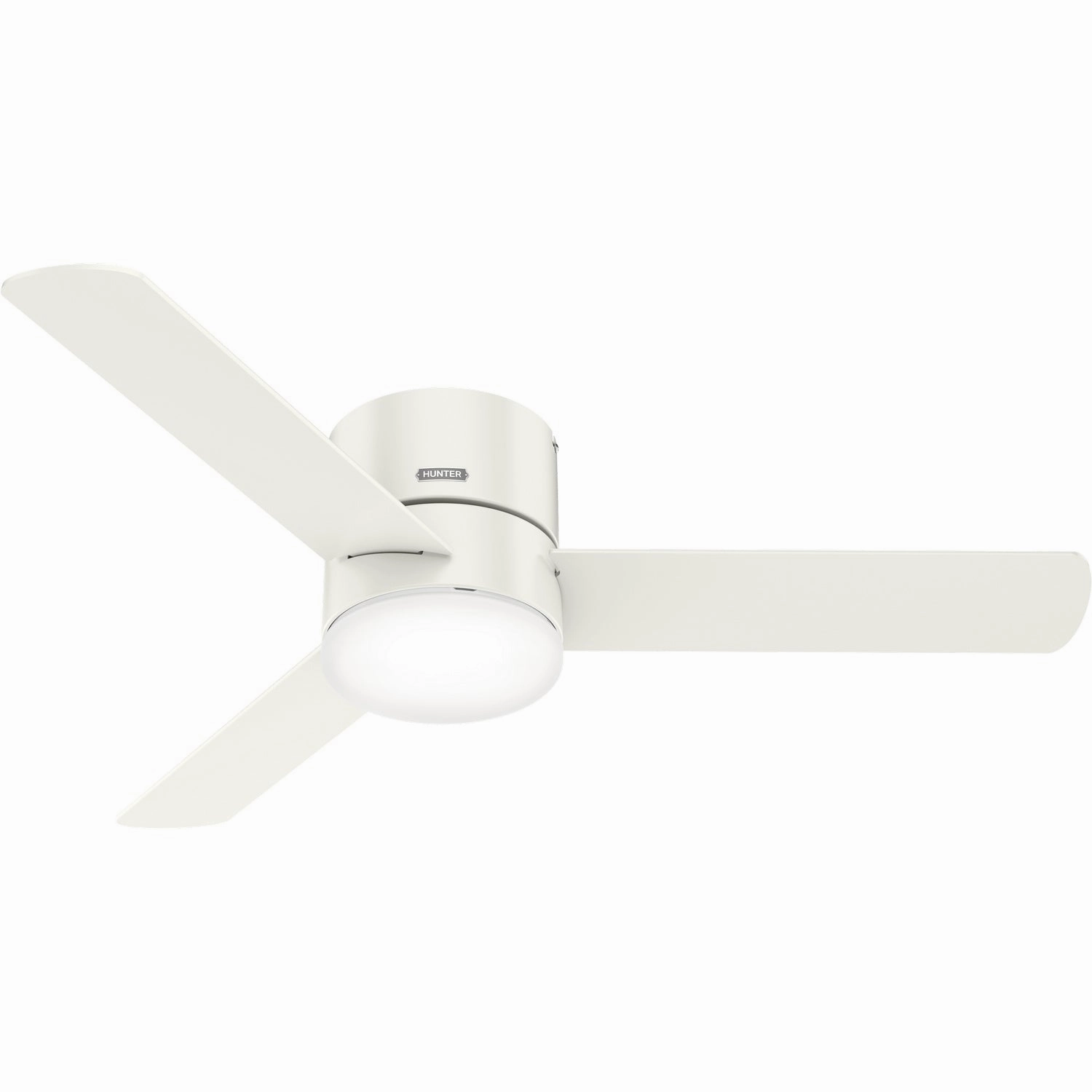 Minimus 52"Ceiling Fan Fresh White quiet medium fans for living room use