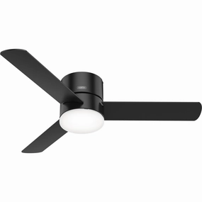 Minimus 52"Ceiling Fan Matte Black medium electric fans for multi-room use