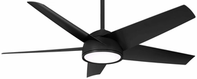 Minka Aire Chubby 58" Smart Indoor/Outdoor DC Ceiling Fan with 40W LED and Remote Control energy-saving indoor fans for bedrooms