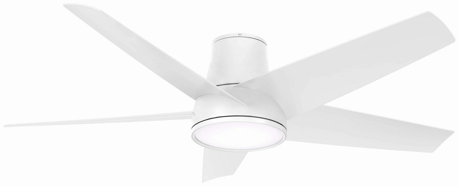Minka Aire Chubby II 58" Smart DC Indoor/Outdoor Flushmount Ceiling Fan with 40W LED and Remote Control