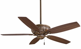 Minka Aire Classica 54" Pull Chain Traditional Ceiling Fan compact indoor fans for apartment use