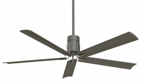 Minka Aire Clean 60" DC Ceiling Fan with 10W LED Light and Remote Control Modern ceiling fan for home cooling