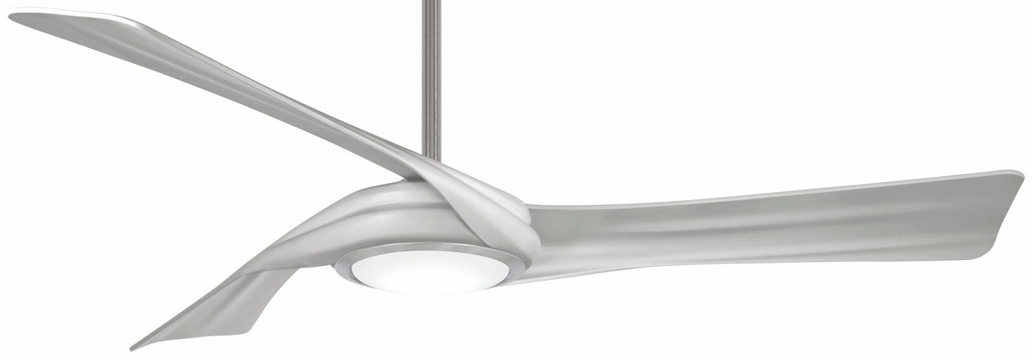 Minka Aire Curl 60" Smart DC Ceiling Fan with 20W LED Light and Remote Control Modern ceiling fan for home cooling