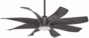 Minka Aire Dream Star 60" DC Ceiling Fan with 18W LED Light and Remote Control quiet indoor fans for bedrooms and offices