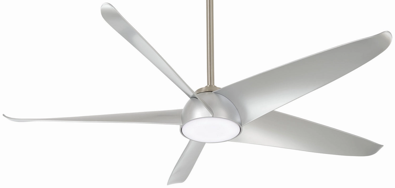 Minka Aire Ellipse 60" DC Ceiling Fan with 20W LED Light and 6 Speed Remote Control Modern ceiling fan for home cooling