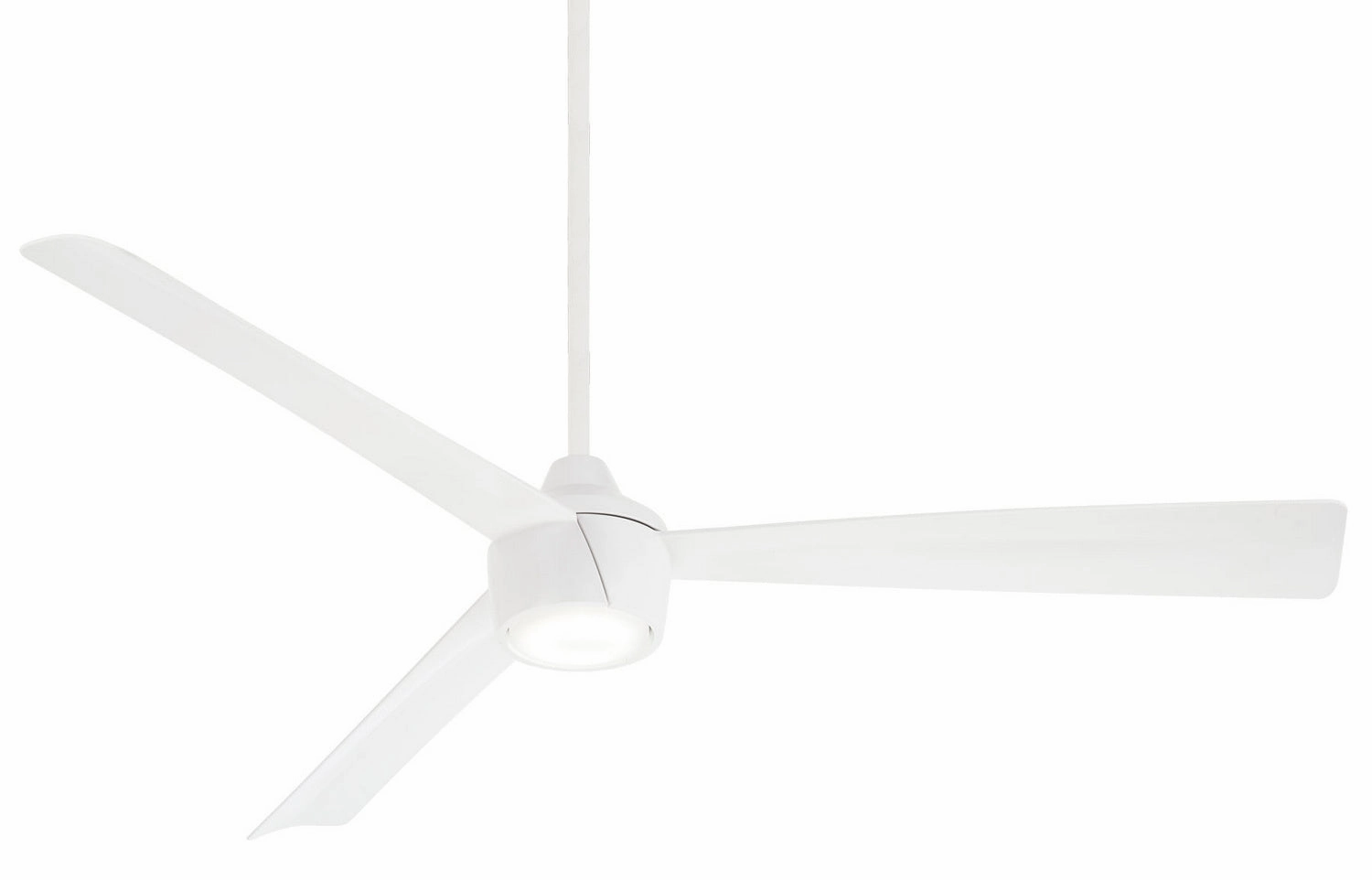 Minka Aire Skinnie DC Outdoor Ceiling Fan with 20W LED Dimmable Light and Remote Control Modern ceiling fan for home cooling