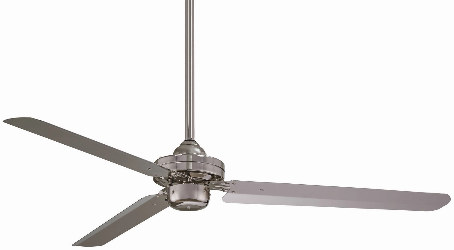 Minka Aire Steal 54" Ceiling Fan with Remote Control Modern ceiling fan for home cooling
