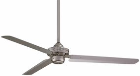 Minka Aire Steal 54" Ceiling Fan with Remote Control Modern ceiling fan for home cooling