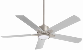 Minka Aire Stout 54" Ceiling Fan with 16W Dimmable LED Light and Handheld Remote Control whisper-quiet fans for indoor comfort