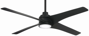 Minka Aire Swept 56" DC Ceiling Fan with 20W LED and Remote Modern ceiling fan for home cooling