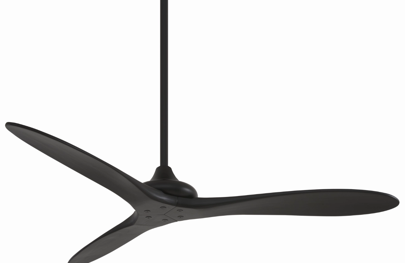 Minka Aire Vapor 60" DC Ceiling Fan with Real Wood Blades & Remote Energy-efficient ceiling fan with remote