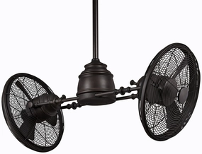 Minka Aire Vintage Gryo 42" Rotating Fan with LED and Wall Control Modern ceiling fan for home cooling
