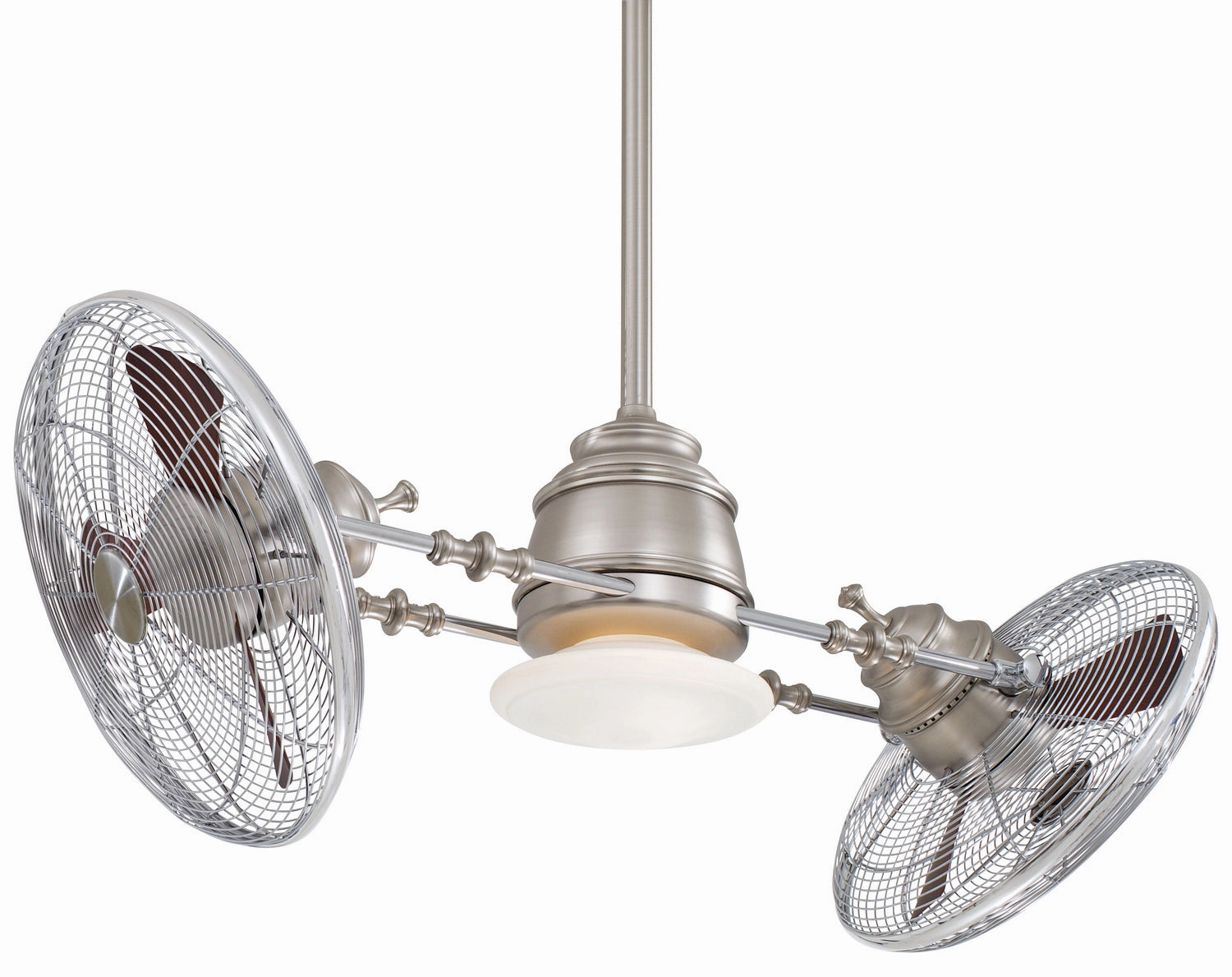 Minka Aire Vintage Gryo Led | Indoor Ceiling Fan with 4W T5 & Wall Control low-noise indoor fans for peaceful settings