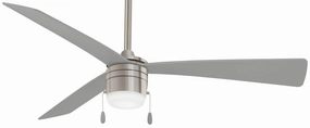 Minka Aire Vital 44" Pull Chain Ceiling Fan with 16W LED Light Modern ceiling fan for home cooling