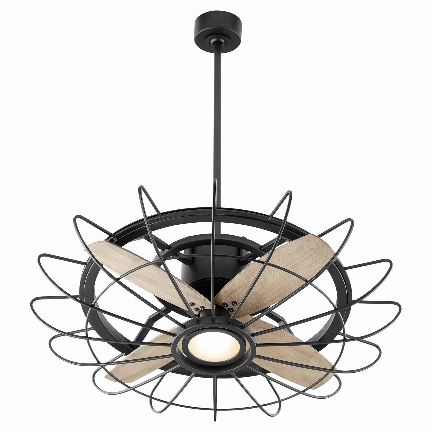 Mira 30"Ceiling Fan Textured Black