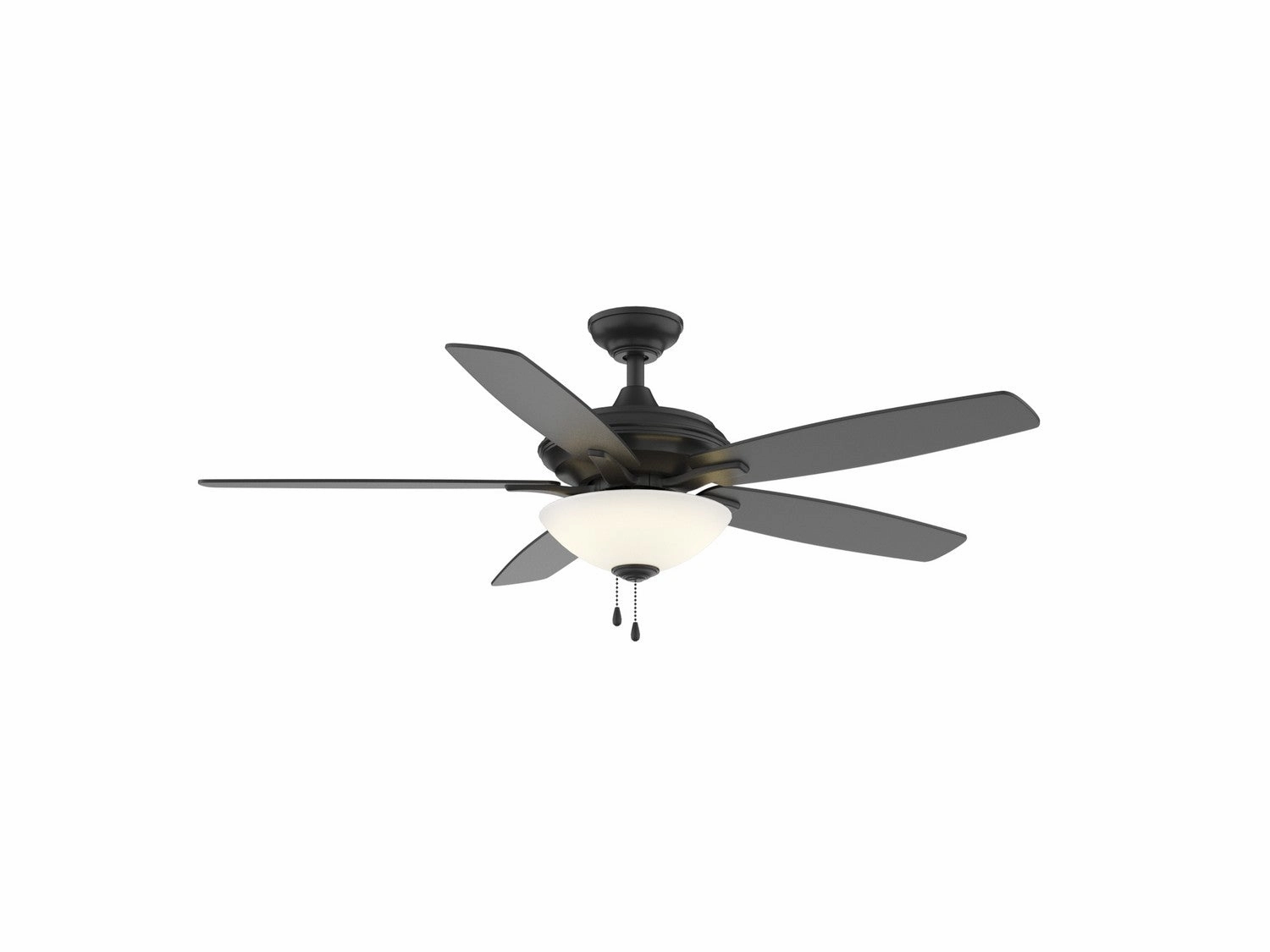 Modelo 52"Ceiling Fan Matte Black compact medium fans for desks and counters