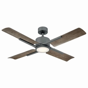 Modern Forms Fan Cervantes 56" Smart Outdoor DC Ceiling Fan with 19.5W CCT LED and Remote powerful indoor fans for whole-room cooling