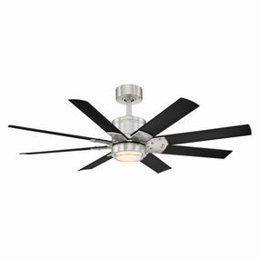 Modern Forms Fans Renegade Smart Outdoor DC Ceiling Fan with 19.5W CCT LED and remote control adjustable indoor fans for better cooling