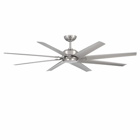 Modern Forms Fans Roboto Xl 70" Smart Outdoor DC Ceiling Fan with Remote Control low-noise indoor fans for peaceful settings