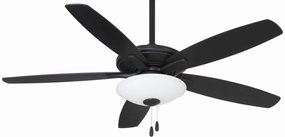 Mojo 52"Ceiling Fan Coal quiet medium fans for living room use