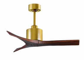 Mollywood 42"Ceiling Fan Brushed Brass small electric fans for personal cooling