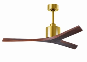 Mollywood 52"Ceiling Fan Brushed Brass affordable medium fans for summer