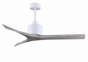 Mollywood 52"Ceiling Fan Matte White energy-efficient medium fans with remote