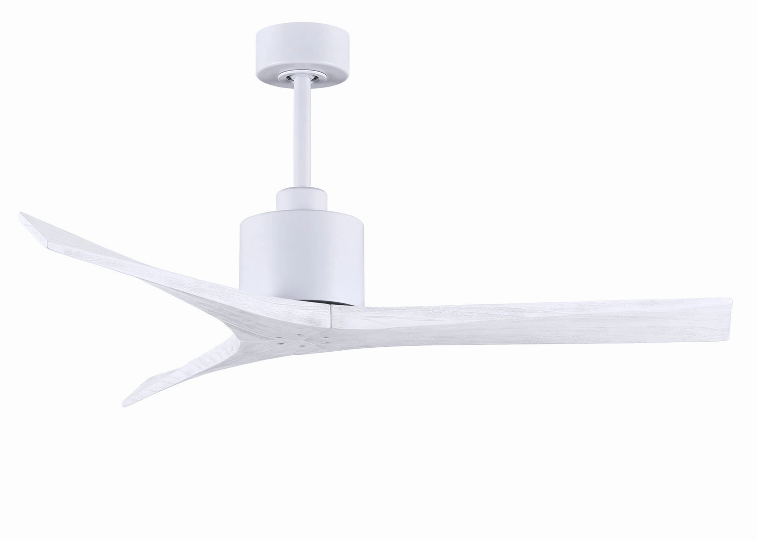 Mollywood 52"Ceiling Fan Matte White mini handheld fan for personal travel use