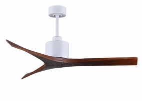 Mollywood 52"Ceiling Fan Matte White medium electric fans for multi-room use