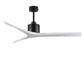 Mollywood 60"Ceiling Fan Matte Black stylish medium fans for contemporary homes
