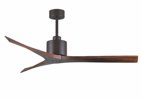 Mollywood 60"Ceiling Fan Textured Bronze compact medium fans for desks and counters