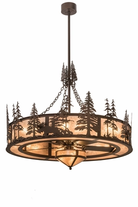 Moose At Dusk 19 Light Chandel-Air large electric fans for spacious rooms