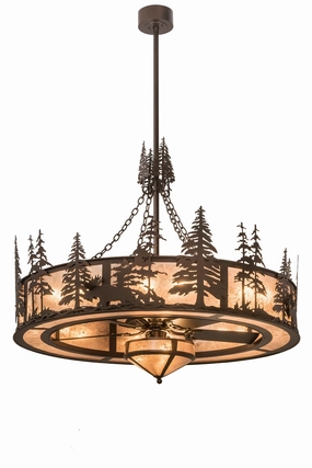 Moose At Dusk 19 Light Chandel-Air energy-efficient medium fans with remote