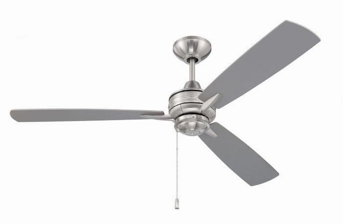Moto 52" Ceiling Fan in Brushed Polished Nickel