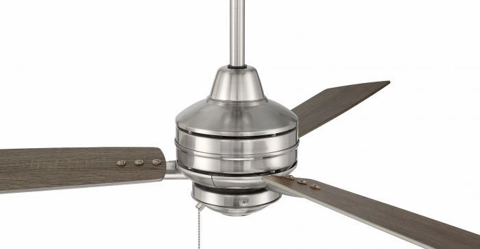 Moto 52" Ceiling Fan in Brushed Polished Nickel