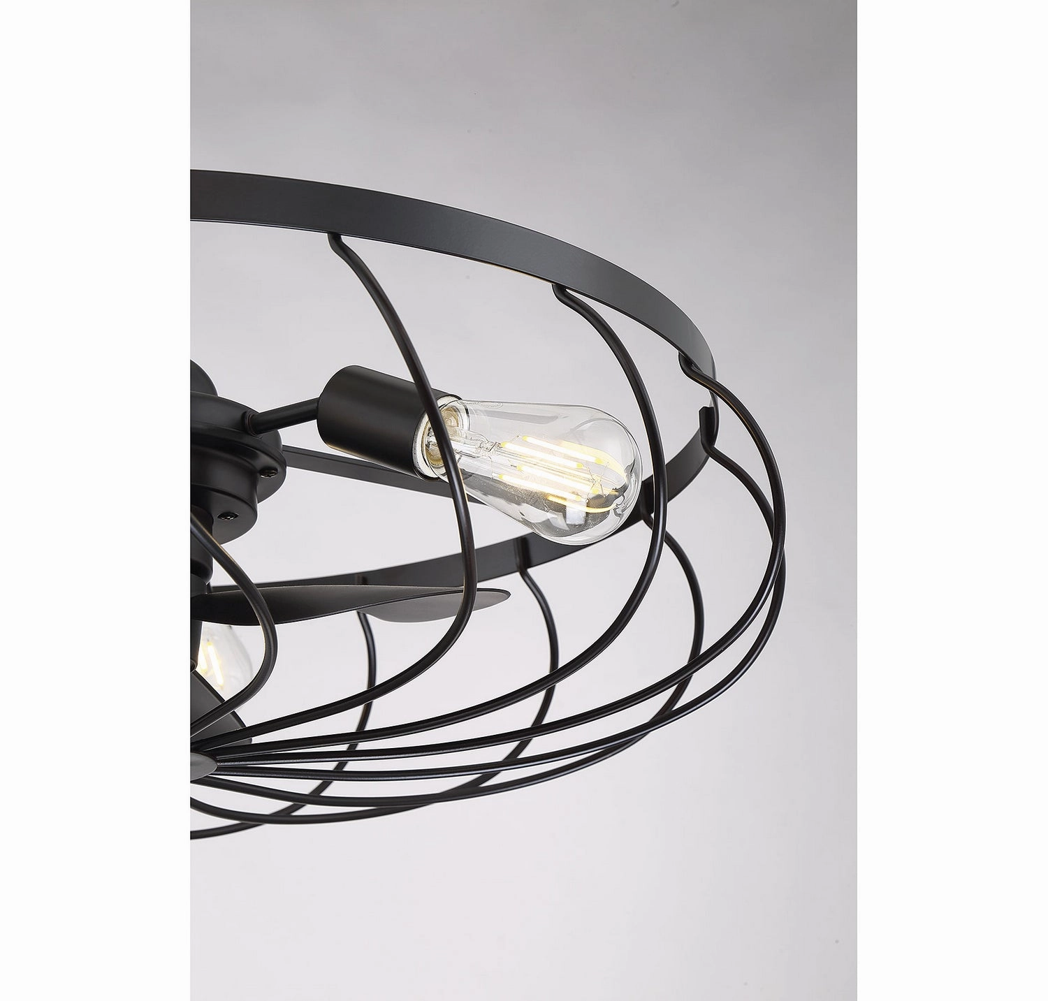 Moutd Three Light Fan D'lier Oil Rubbed Bronze