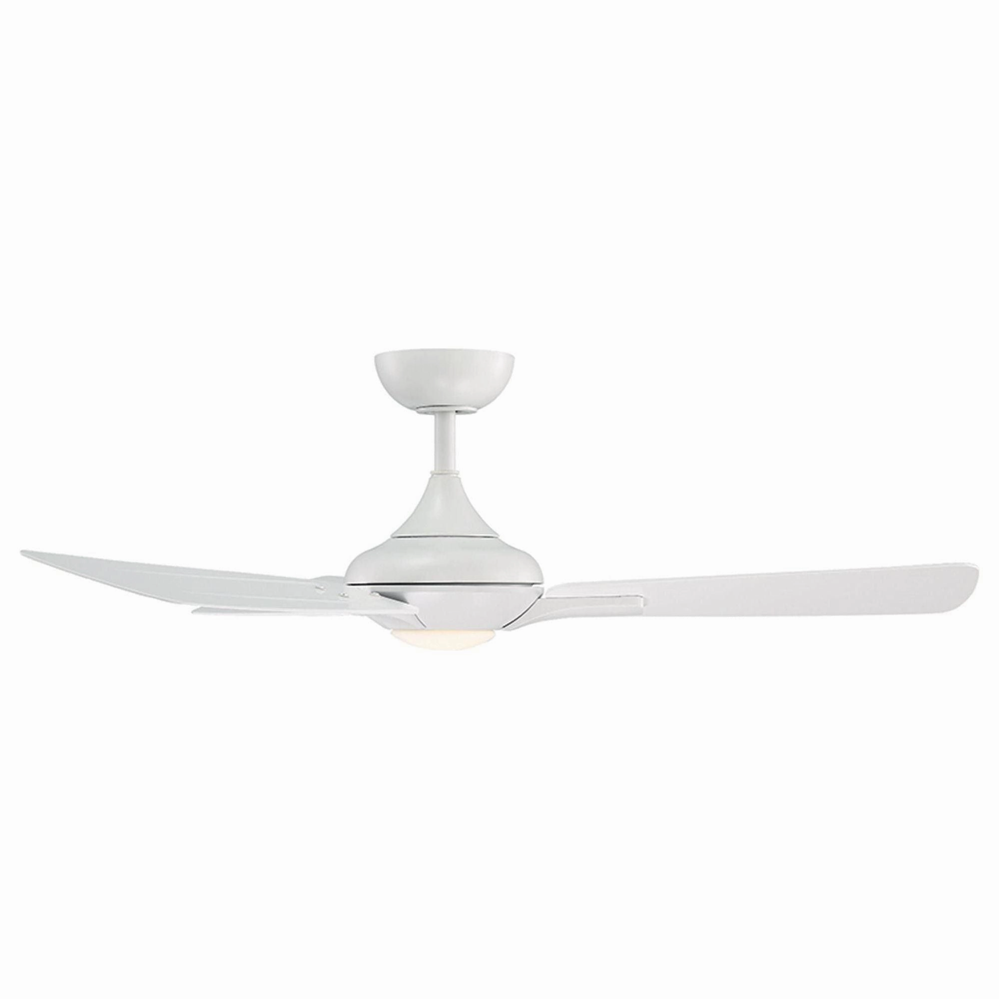 Mykonos 3 Indoor/Outdoor 3-Blade 52" Smart Ceiling Fan with LED Light Kit and Remote Control