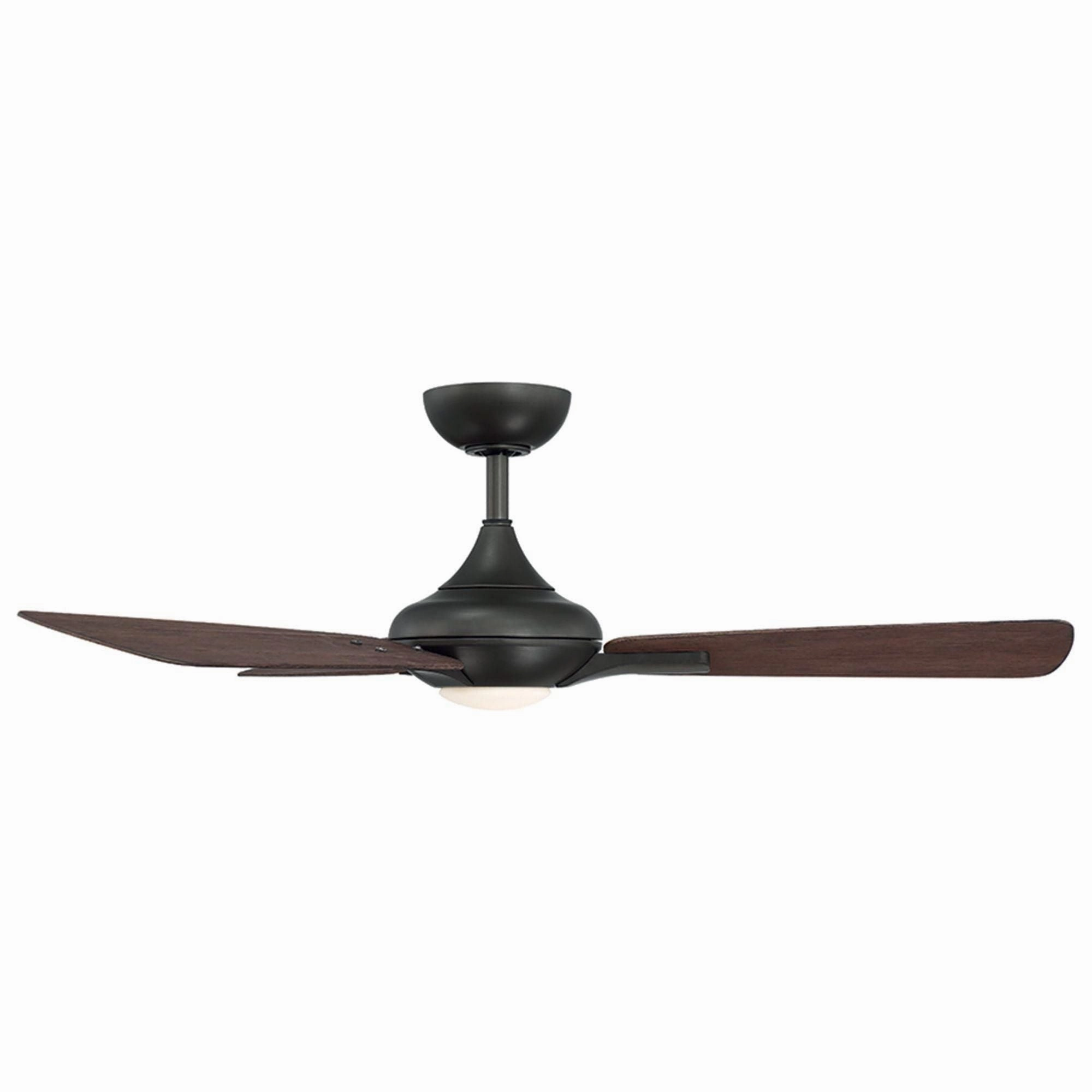 Mykonos 3 Indoor/Outdoor 3-Blade 52" Smart Ceiling Fan with LED Light Kit and Remote Control