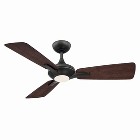 Mykonos 52"Ceiling Fan Bronze/Dark Walnut home cooling fans in medium size