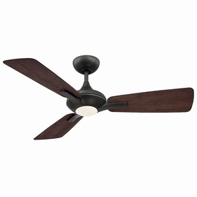 Mykonos 52"Ceiling Fan Bronze/Dark Walnut medium electric fans for multi-room use
