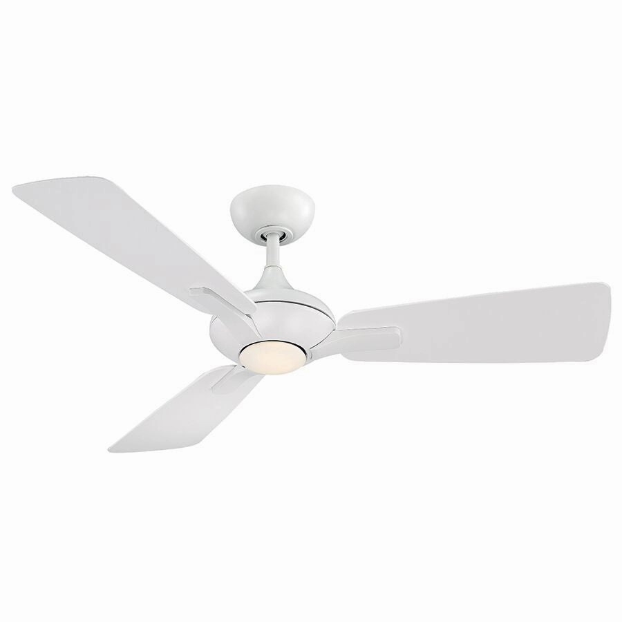 Mykonos 52"Ceiling Fan Matte White mini handheld fan for personal travel use