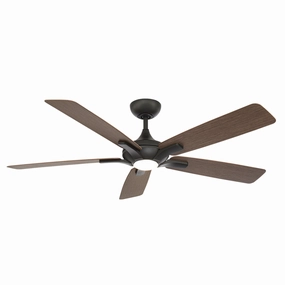 Mykonos 5 60"Ceiling Fan Bronze/Dark Walnut quiet medium fans for living room use