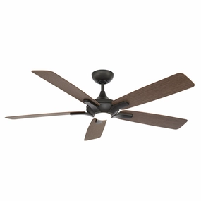 Mykonos 5 60"Ceiling Fan Bronze/Dark Walnut home cooling fans in medium size
