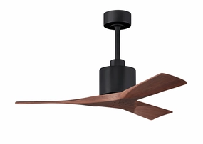 Nan 42"Ceiling Fan Matte Black small electric fans for personal cooling