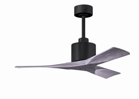 Nan 42"Ceiling Fan Matte Black small electric fans for personal cooling