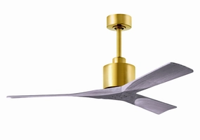 Nan 52"Ceiling Fan Brushed Brass home cooling fans in medium size